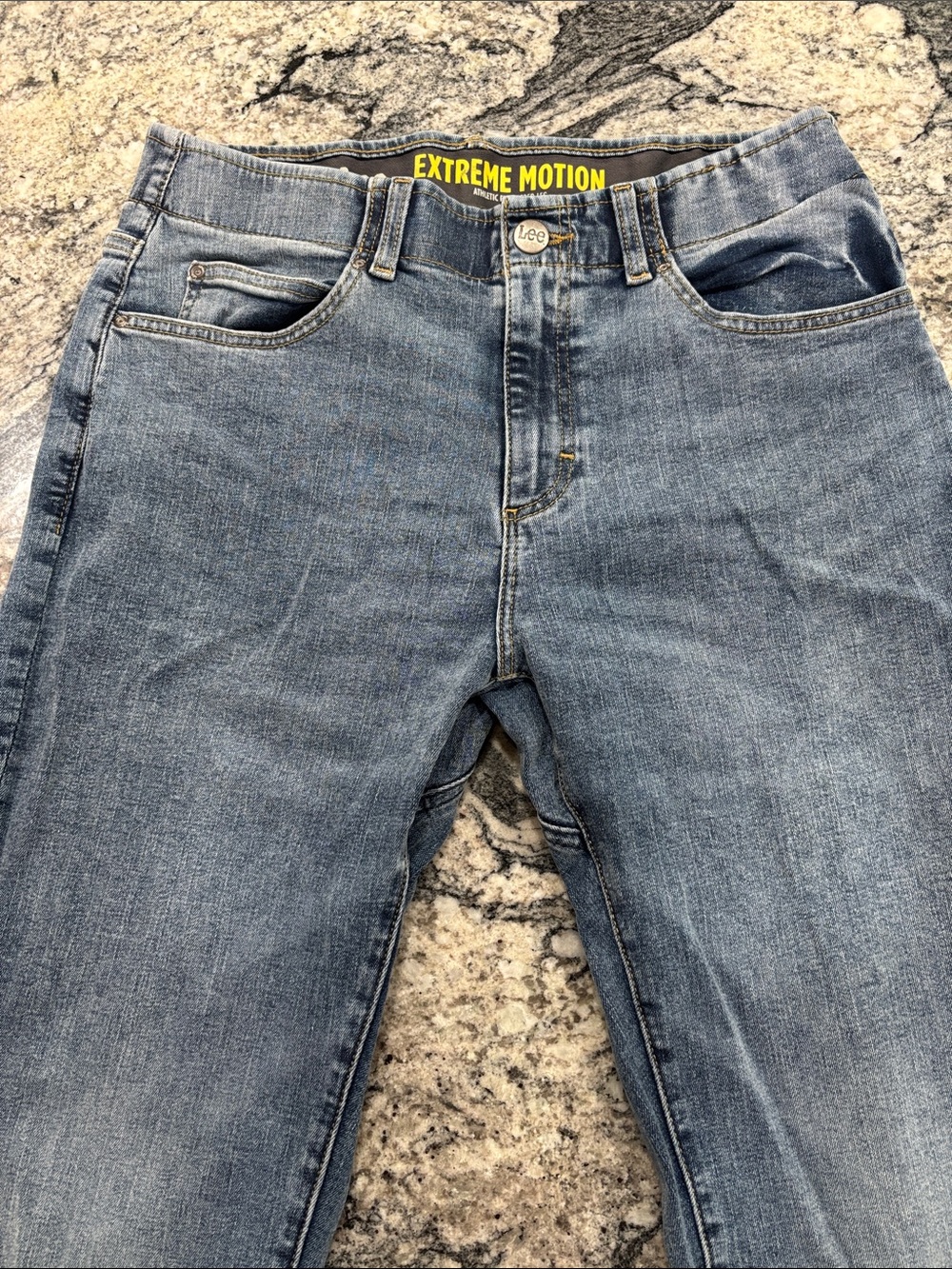 Lee Men's Slim Straight Blue Jeans